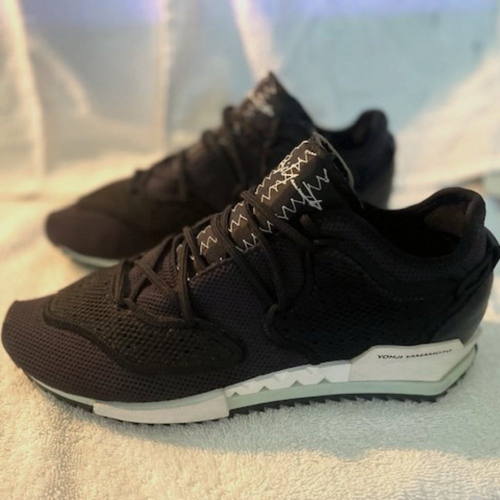 Y3 x Adidas YOHJI YAMAMOTO, Size 12, Black and White